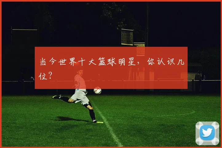 当今世界十大篮球明星,你认识几位?